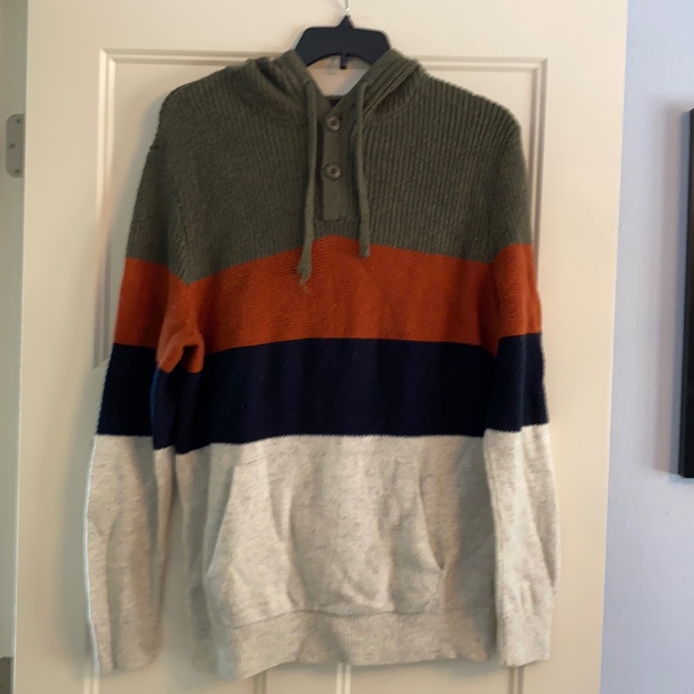 Men’s American Eagle 🦅 Sweater with Hood LARGE TALL